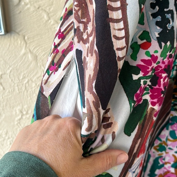 Anthropologie Watercolor Shift Dress with Pockets💕 size XS - Picture 10 of 11